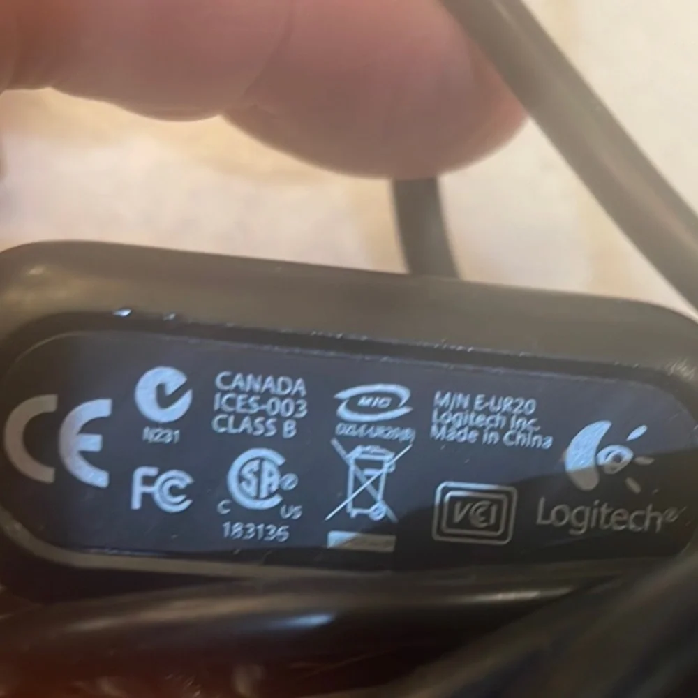 Logitech EA USB Microphone E-UR20 USB Wired Microphone Wii PlayStation Xbox
